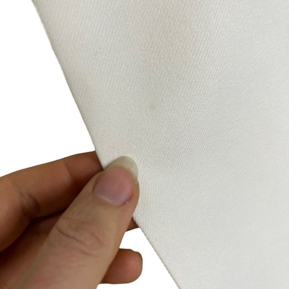 Vintage 70s Levis for Gals Off White Polyester High Rise Wide Leg Pants Size 12 - Picture 6 of 15